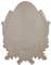 Podložka pod trofej č.409 prsa muflon - 409 přírodní bez povrchové úpravy